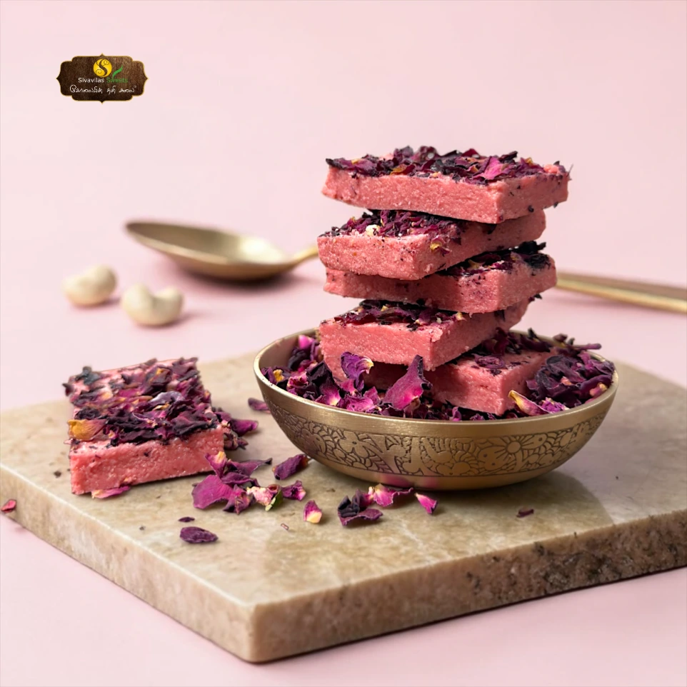 Rose Petals Biscuits