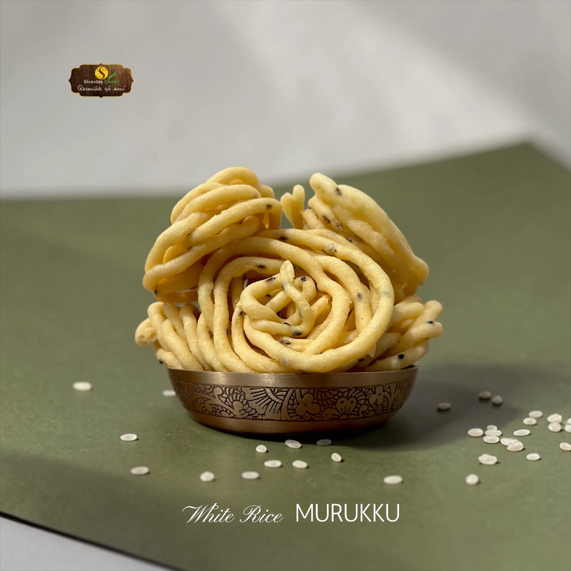 White Rice Murukku (250gms)