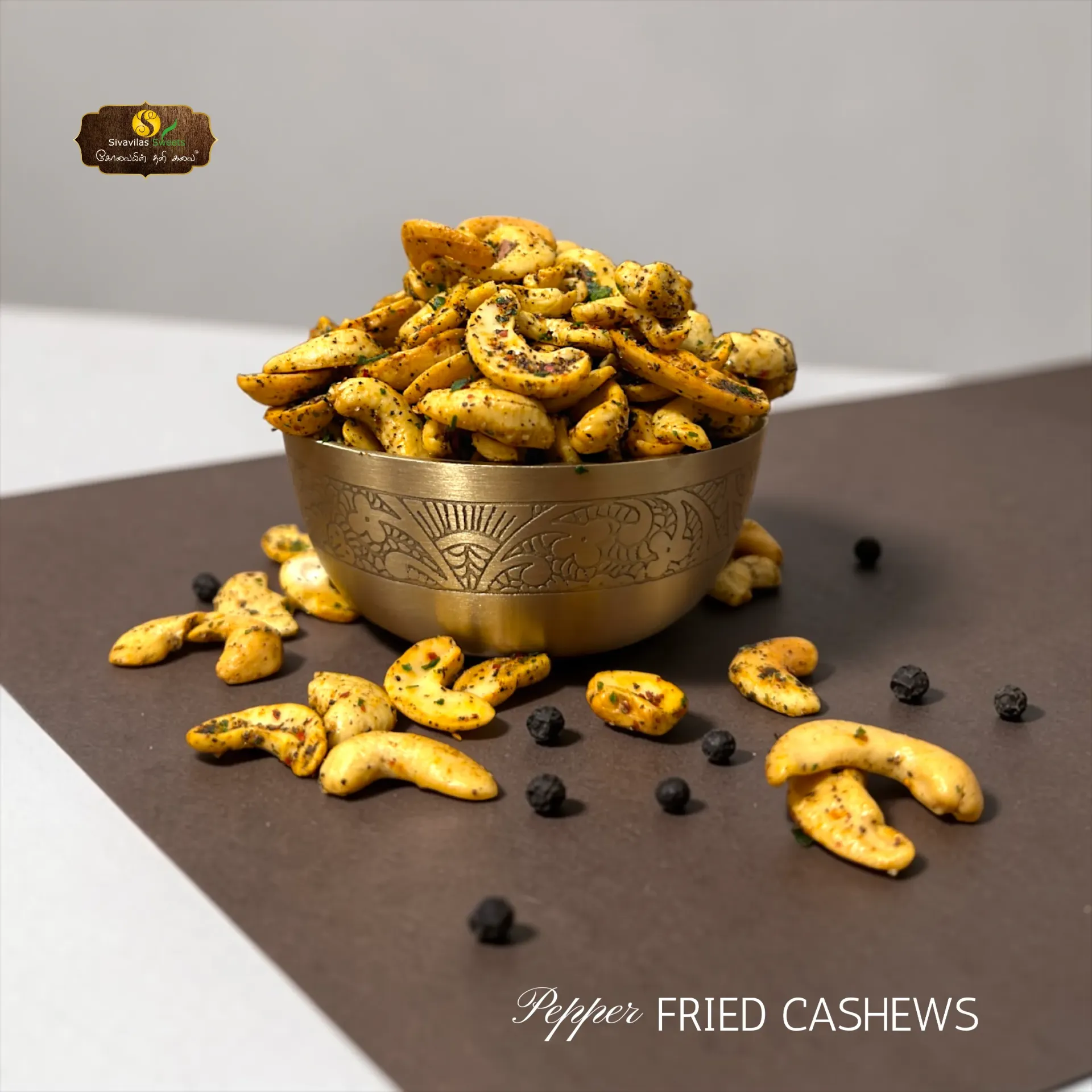 Cashew Pepper Fried (250gms)