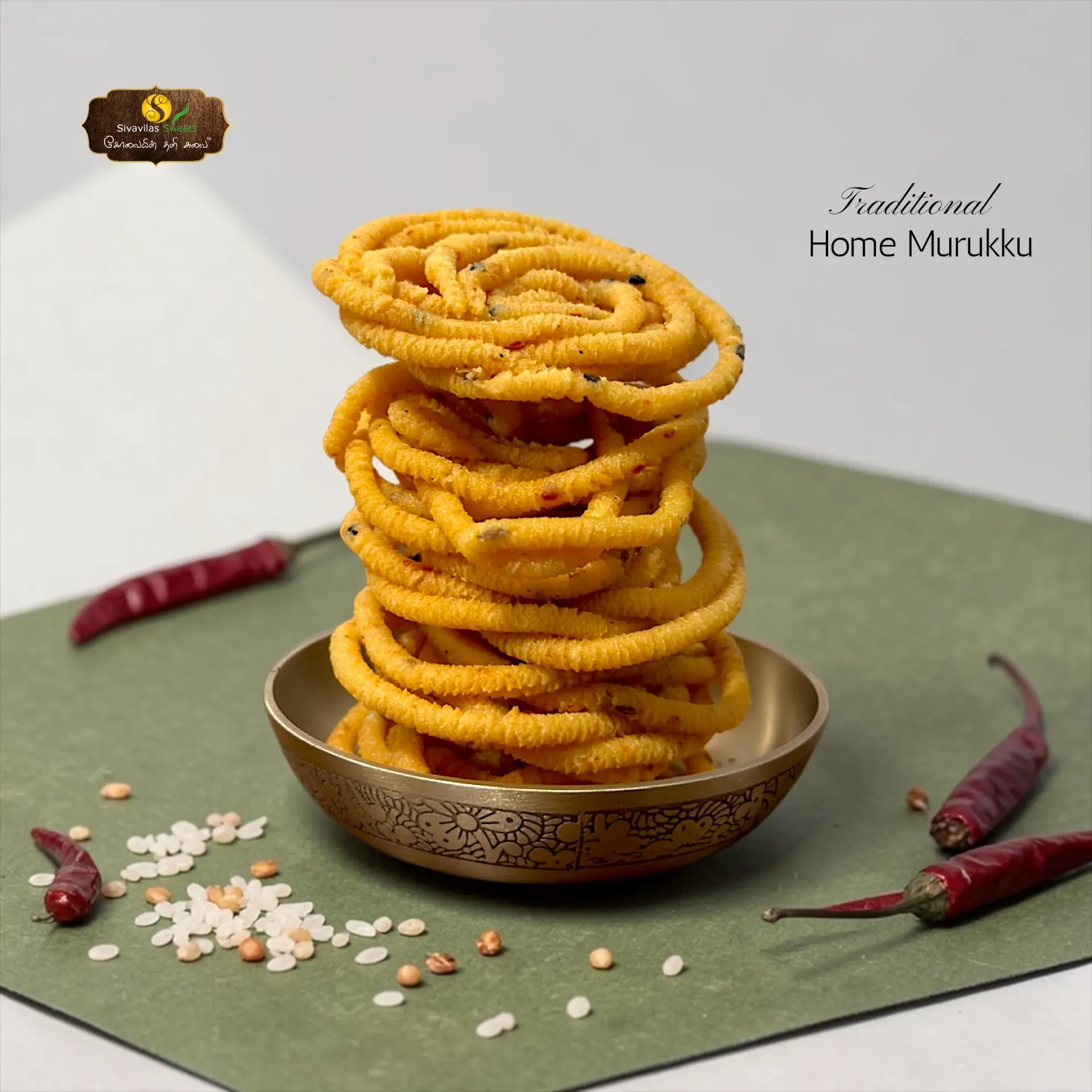 Traditional Home Murukku (250gms)